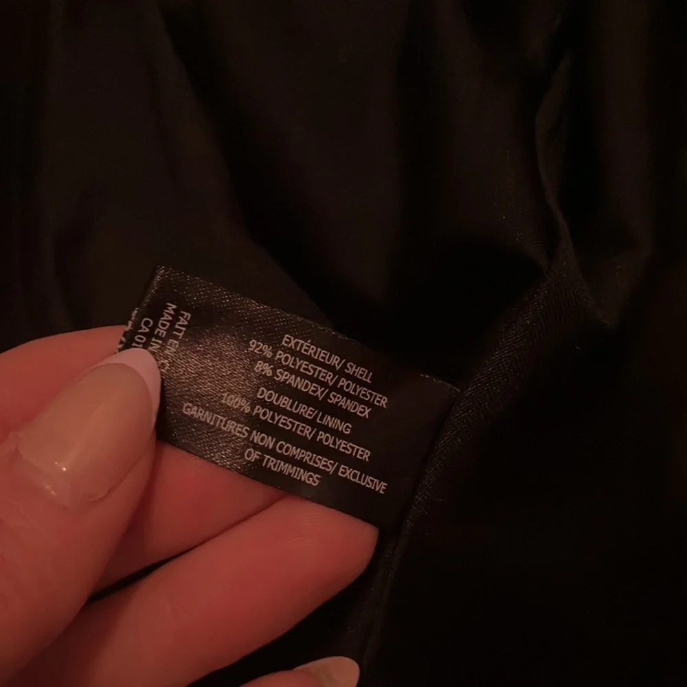 Velvet black circle skirt - Picture 9 of 9